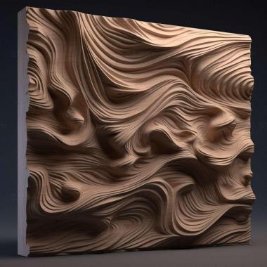 Patterns and decorations stl flow 4 3d model